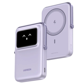 Магнітний павербанк UGREEN Uno MagSafe 10 000 mAh 20W з TFT-дисплеєм (Black)